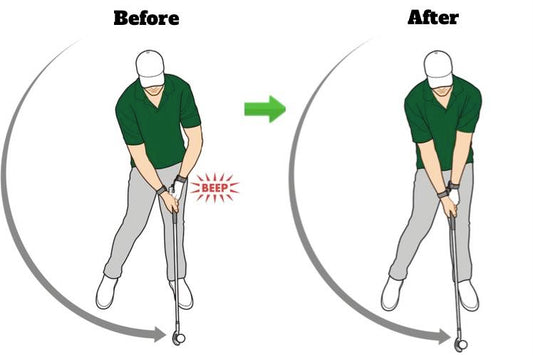 how to stop topping the golf ball
