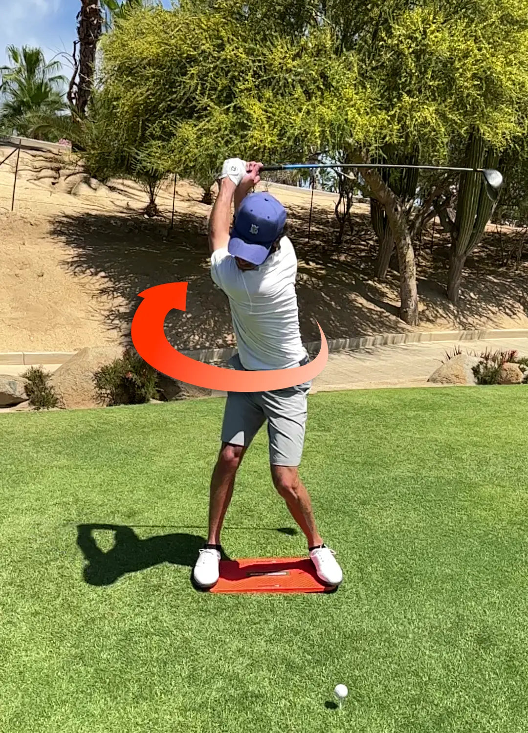 pressure shift golf aid