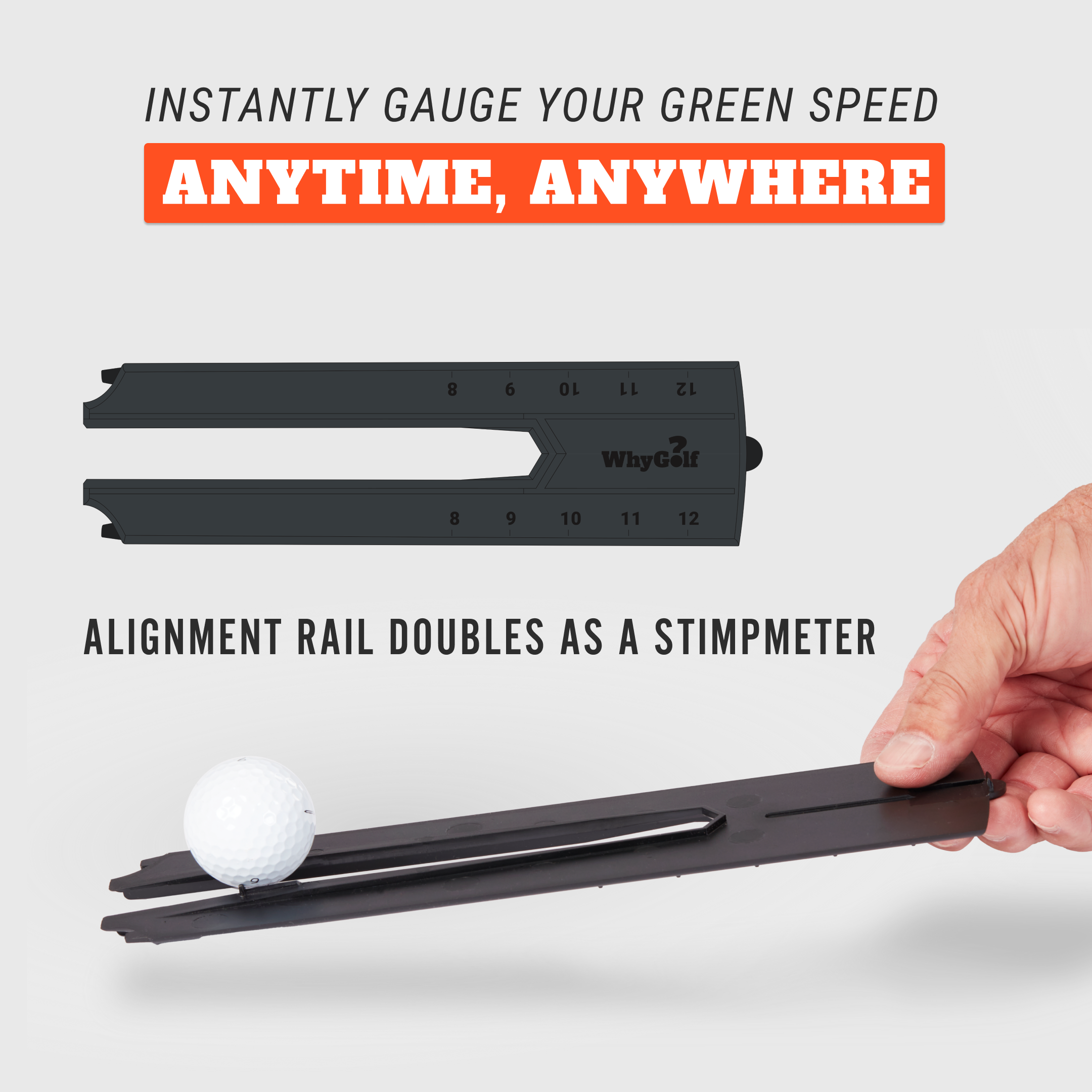 whygolf putting thing stimpmeter device