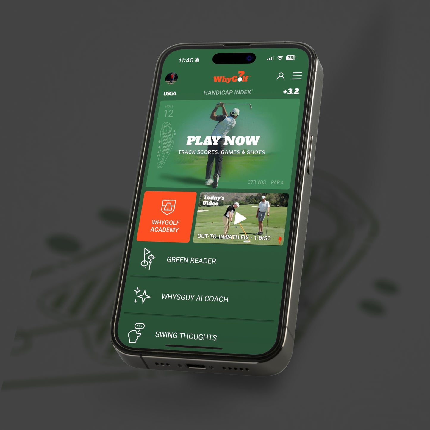 WhyGolf PRO - 6 Month FREE Trial