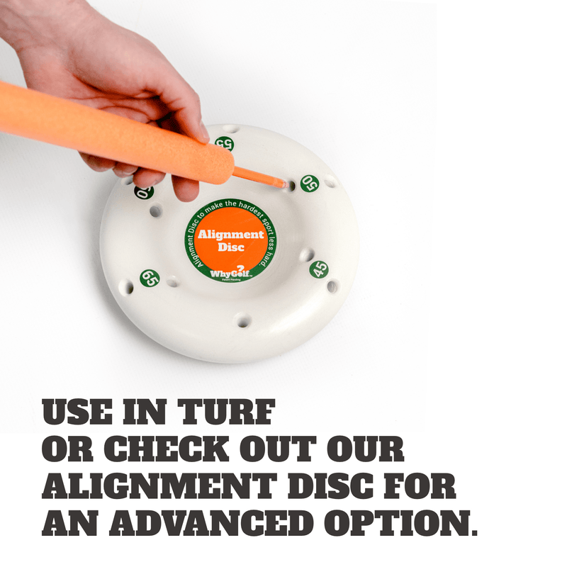 Padded Alignment Rods - Golf Alignment Sticks with Cover | WhyGolf