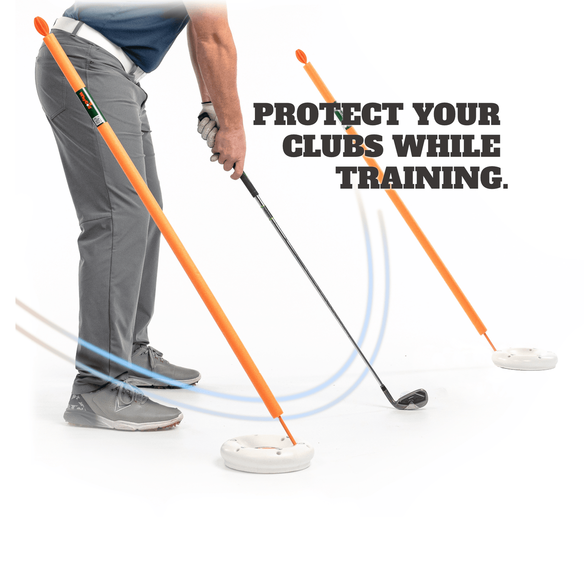 Padded Alignment Rods - Golf Alignment Sticks with Cover | WhyGolf