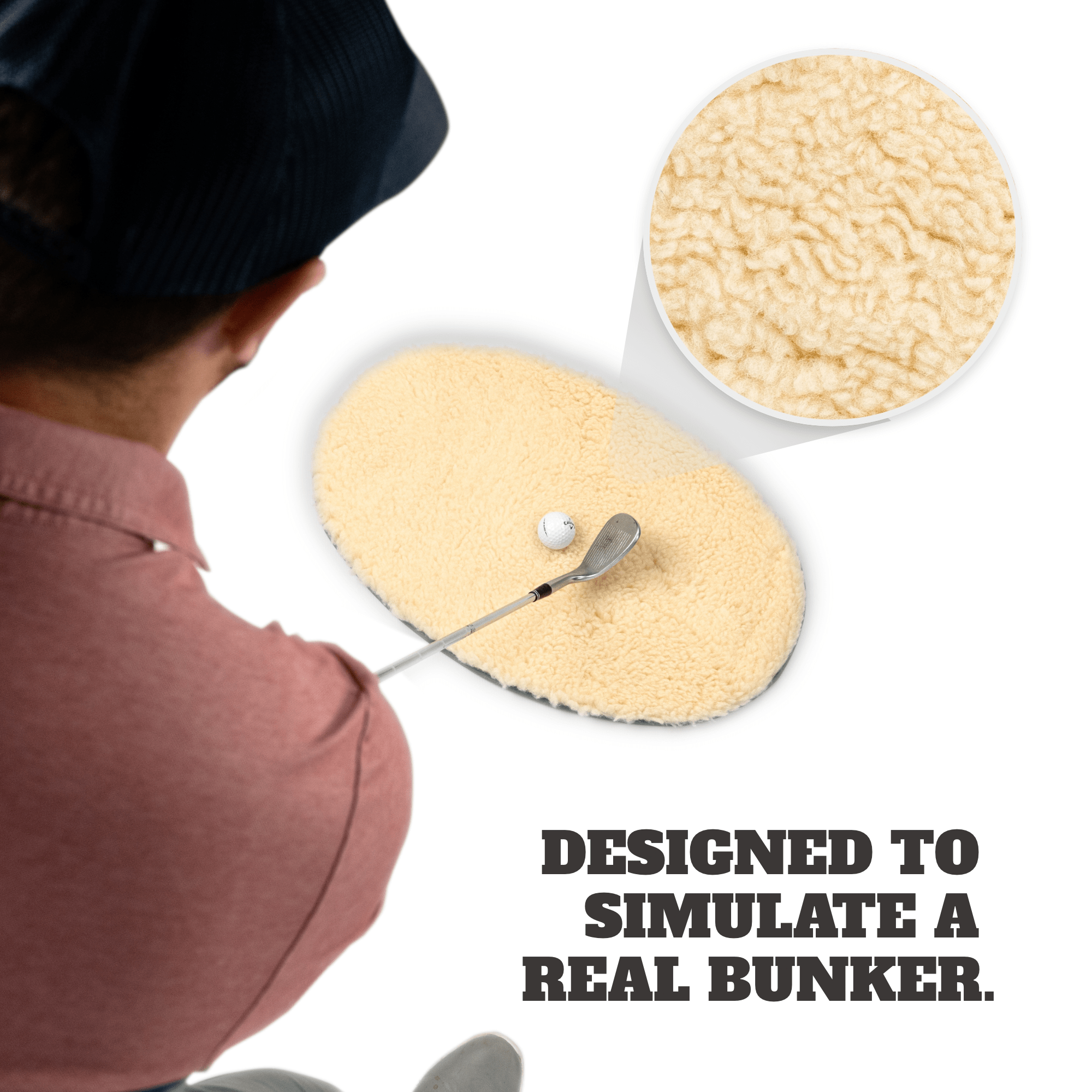 BUTEO×UNIT/04 BUNKER MATE Bunker Mate - Bunker Golf Simulator | WhyGolf
